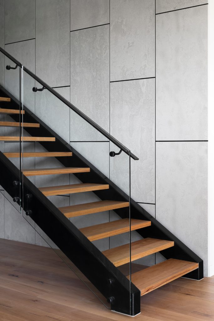 modern stair way